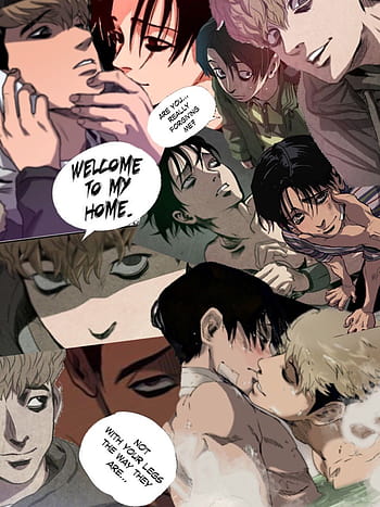 Killing Stalking Oh Sangwoo Yoon Bum Print Wall Art Poster Scroll