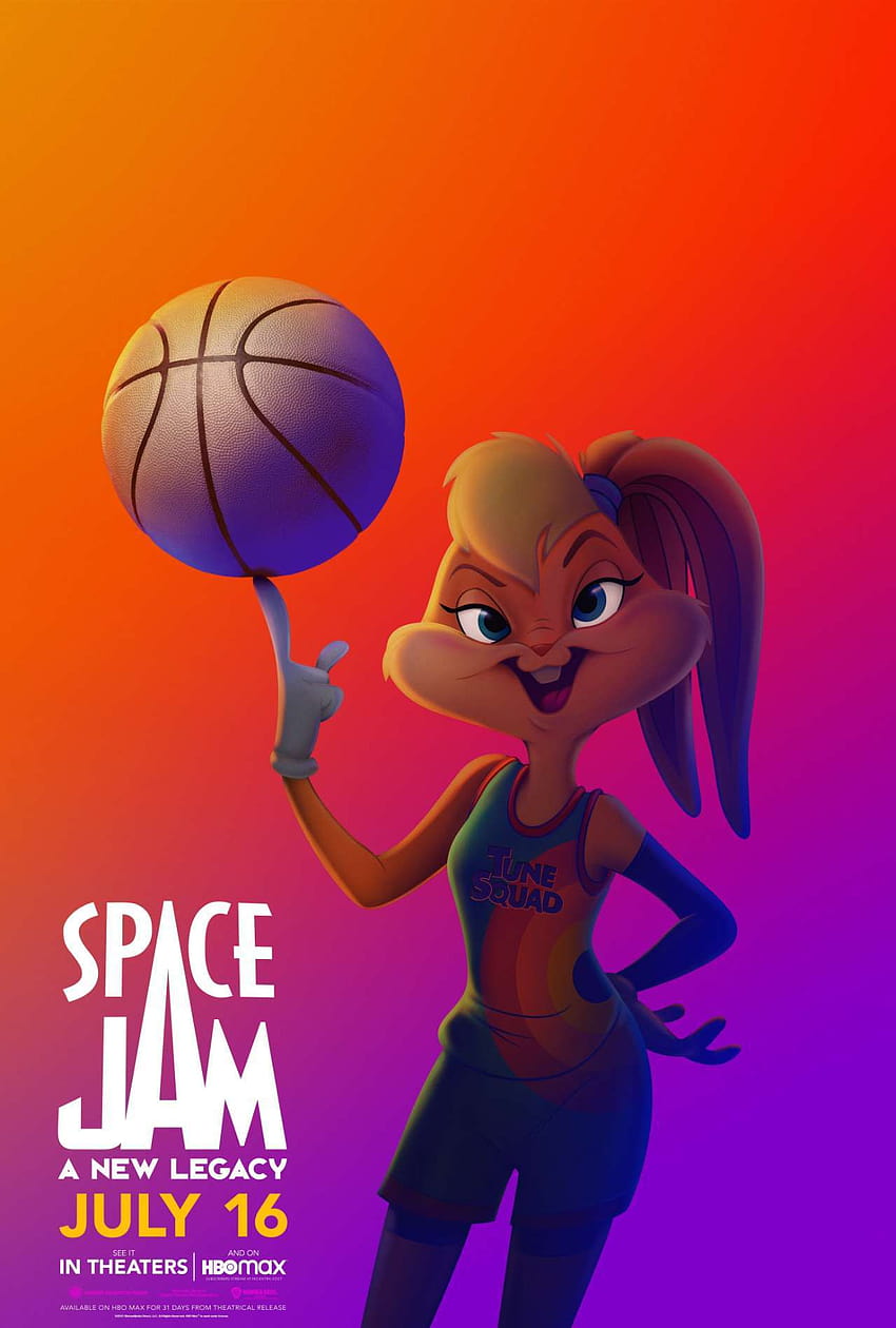 Space Jam 2'nin Karakter Posterleri LeBron James'in Tune Ekibini Topa Hazırlıyor HD telefon duvar kağıdı
