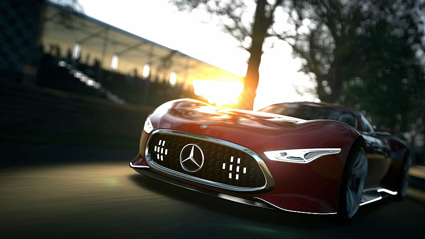 Mercedes Benz AMG Vision Gran Turismo Concept HD wallpaper
