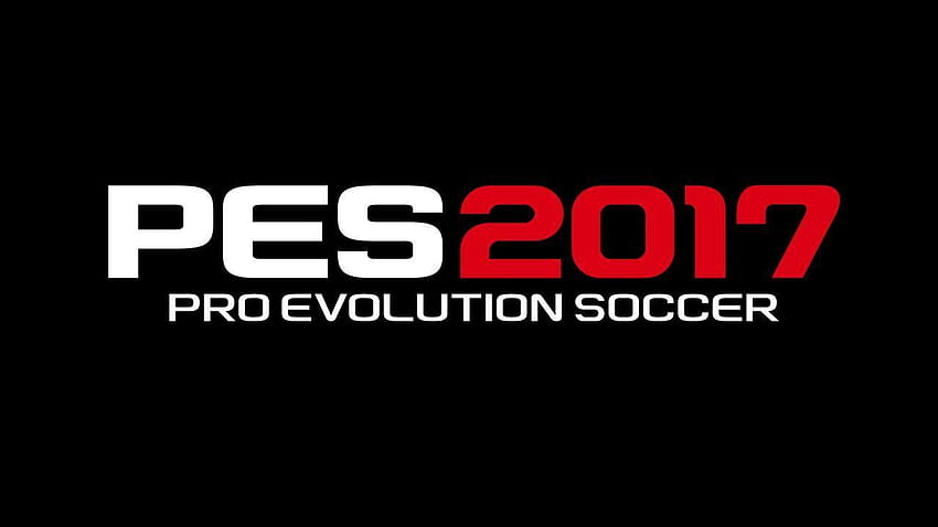 PES 2017, лого на pes HD тапет
