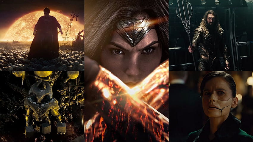 DC Extended Universe Connections in Wonder Woman Sfondo HD