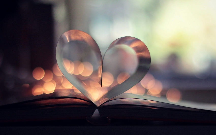 หนังสือ Heart Mood Love Bokeh ในอารมณ์แห่งความรัก วอลล์เปเปอร์ HD