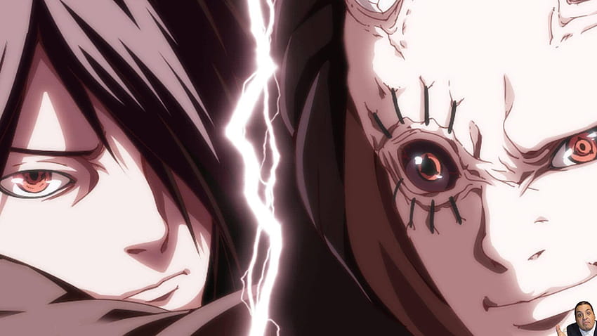 Shisui Uchiha, red eyes, black raven, manga, Shisui of the Body Flicker,  Naruto, HD wallpaper