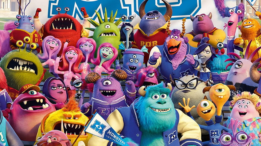 Monsters University Pixar For iPad Mini 2 Backgrounds HD wallpaper