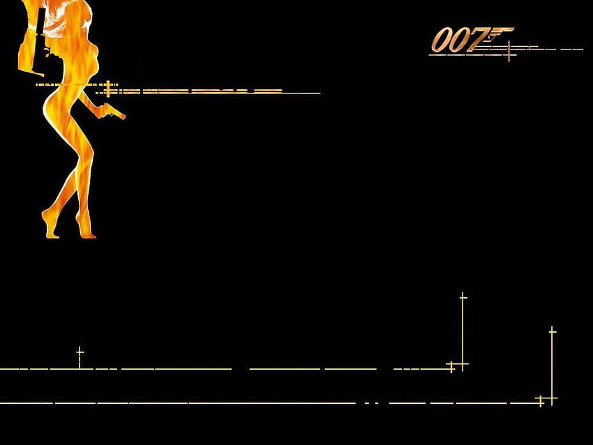 James Bond 007 by ckot, james bond logo HD wallpaper