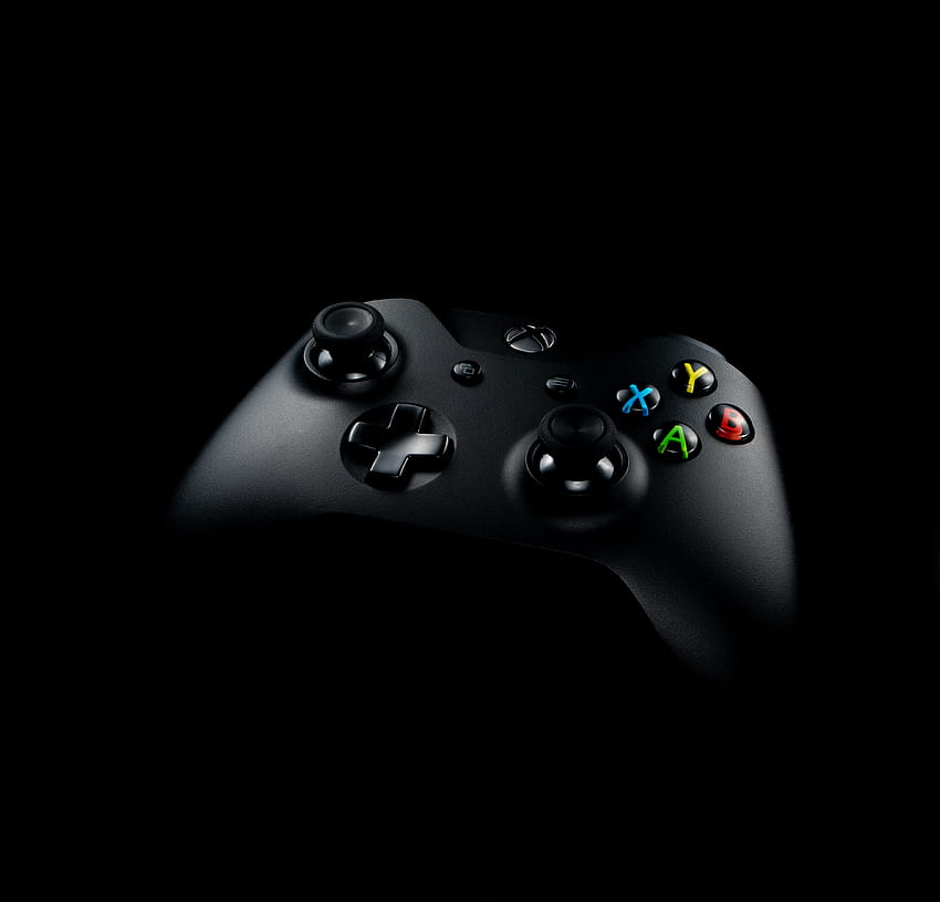 Black Xbox One Game Controller · Stock, xbox one remote HD wallpaper