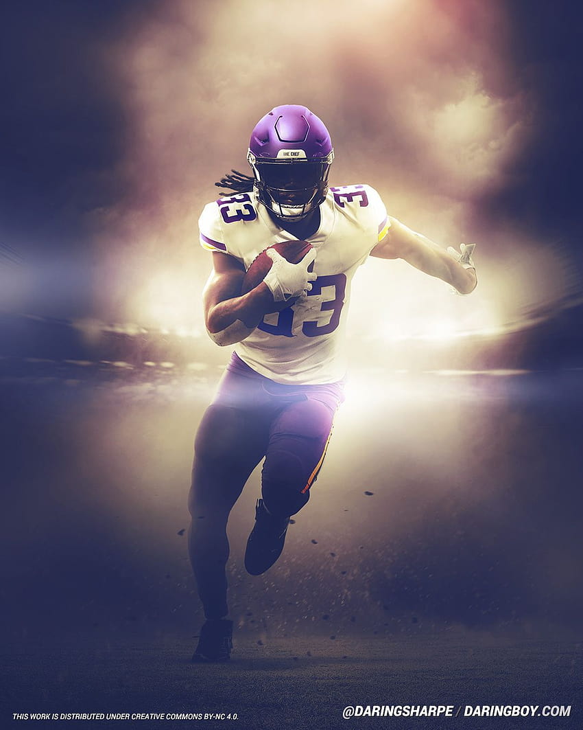 Dalvin Cook, Minnesota Vikings nel 2020, justin jefferson vikings Sfondo del telefono HD