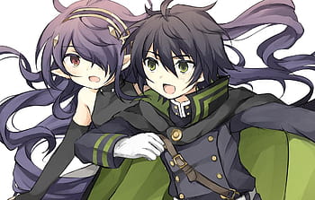 Wallpaper sword, guy, Owari no Seraph, the last Seraphim, Yuichiro Hakua,  Guren for mobile and desktop, section сёнэн, resolution 1920x1358 - download