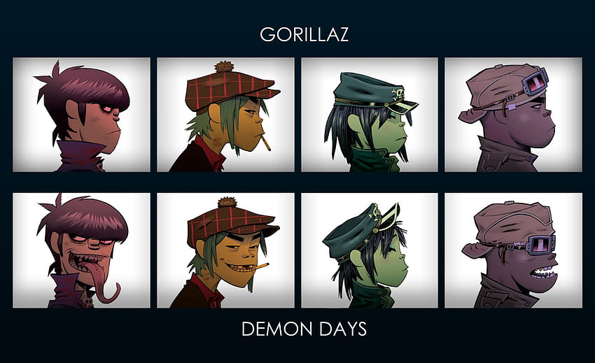 Gorillaz , Demon Days., jours de démon gorillaz Fond d'écran HD