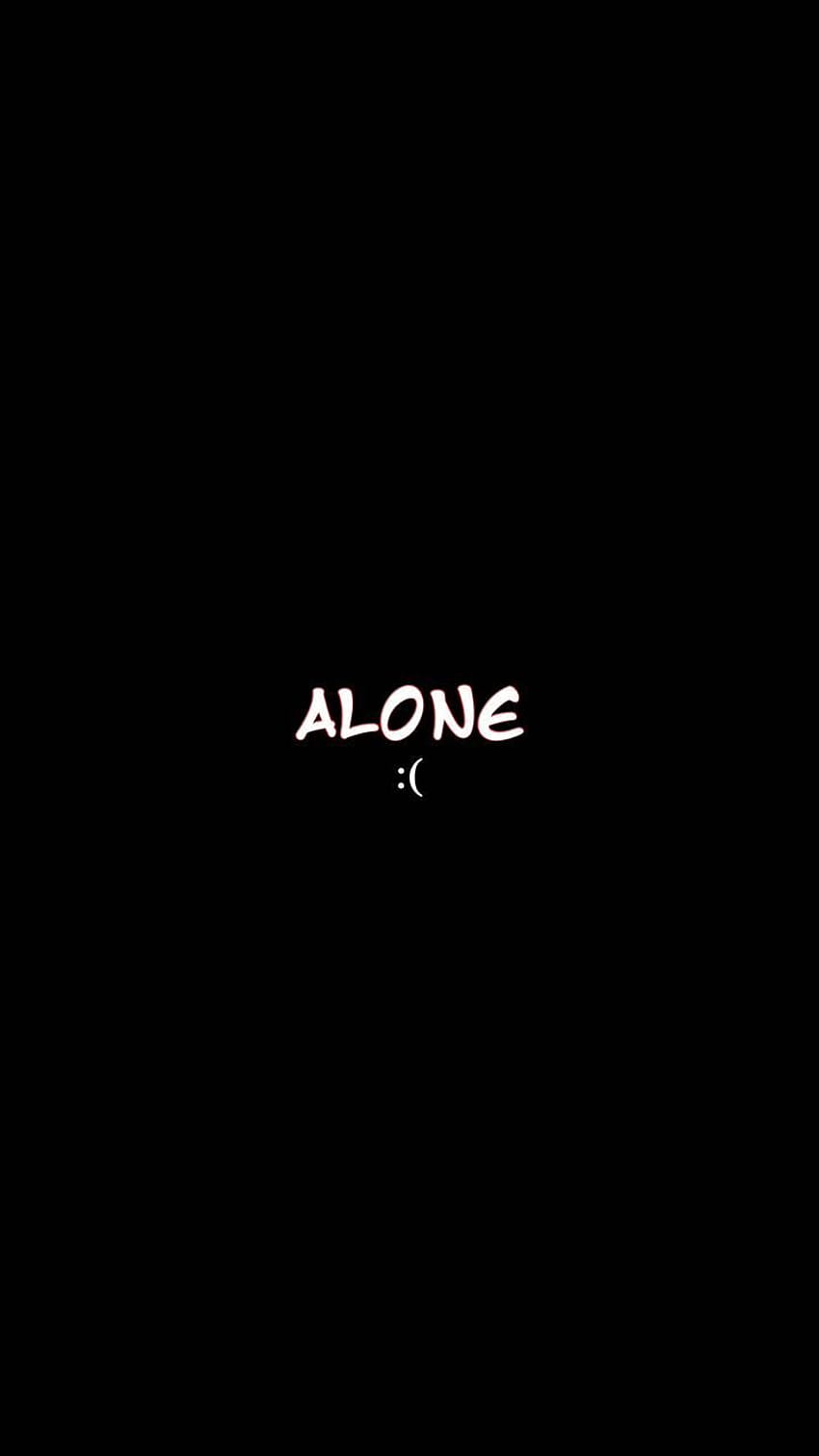 Alone by Alizaii, happy but sad HD phone wallpaper | Pxfuel