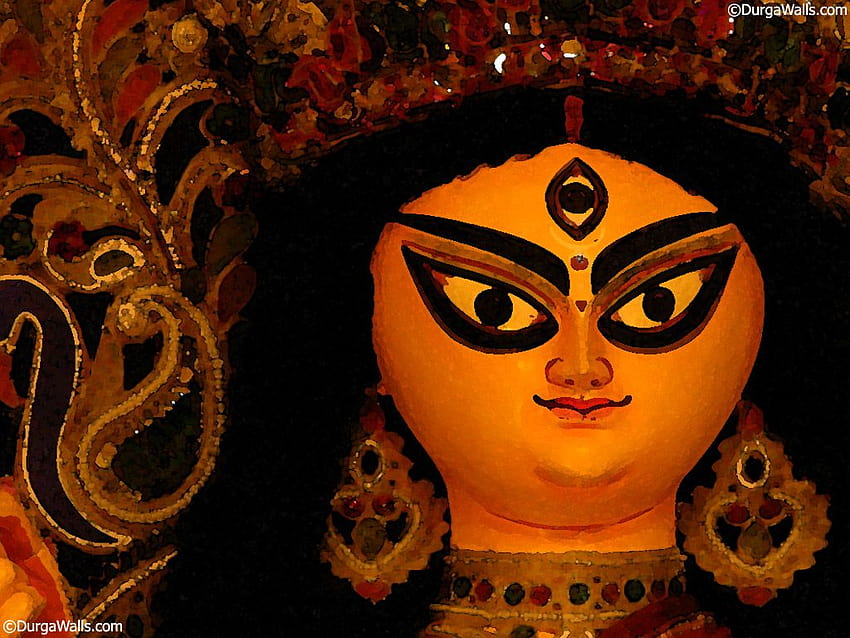 Best 4 Durga Puja on Hip, durga face HD wallpaper