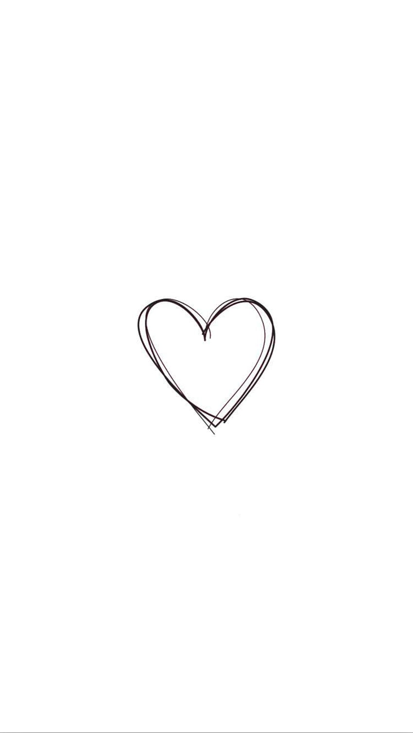 Heart instagram highlight covers simple white heart  instagramhighlightcoverssimplewhi  White wallpaper for iphone Heart  wallpaper Simple phone wallpapers