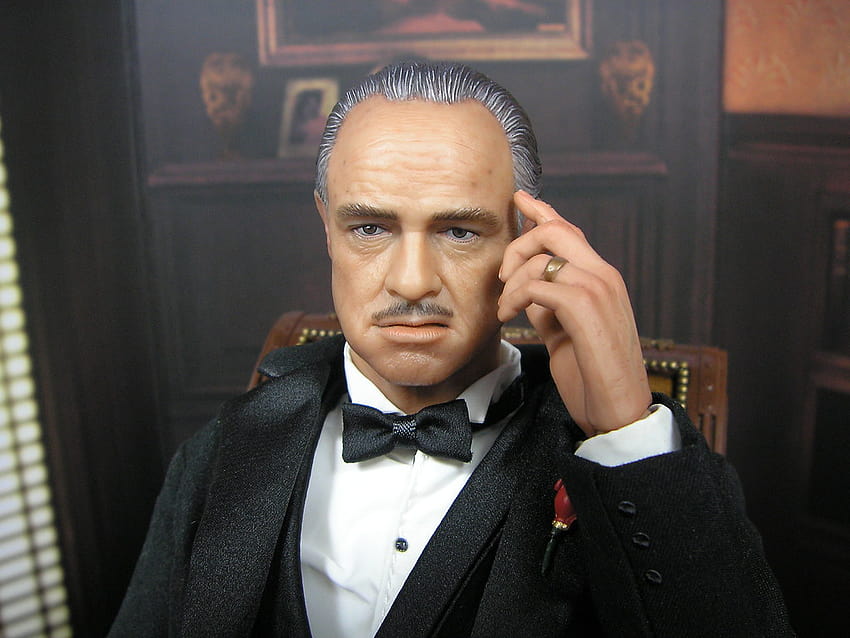 1:6 Hot Toys The Godfather Don Vito Corleone HD wallpaper | Pxfuel