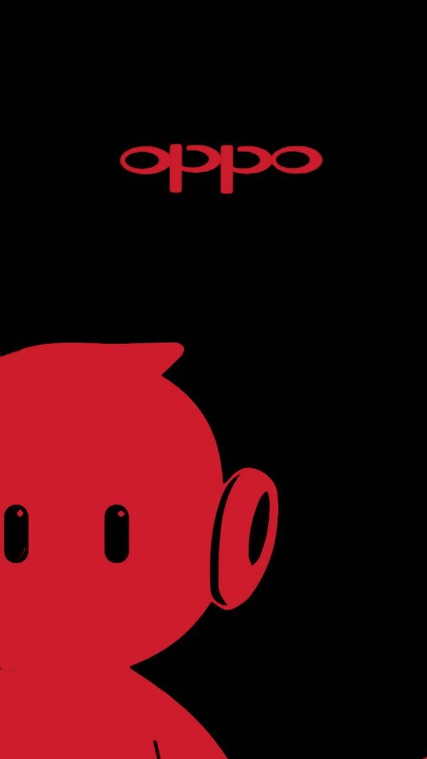 Oppo logo red zone by lovedesh12345 HD phone wallpaper