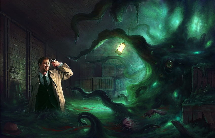 inspirado en lovecraft: Lovecraft, horror cósmico fondo de pantalla