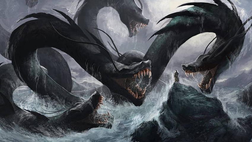 Water monsters HD wallpaper