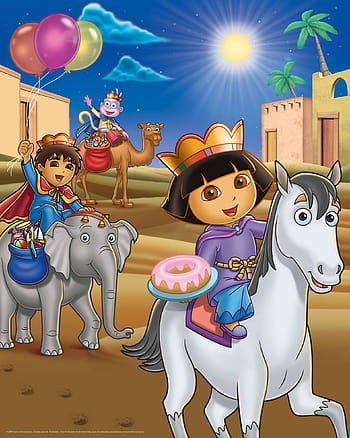 dora and diego wallpaper