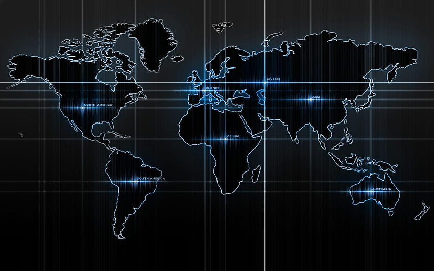 Konsep keamanan dengan latar belakang teknologi informasi dunia, latar belakang keamanan Wallpaper HD