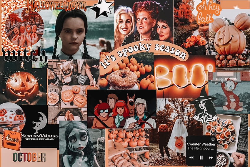 Halloween Aesthetic posted by Michelle Mercado, fall aesthetic pc HD ...