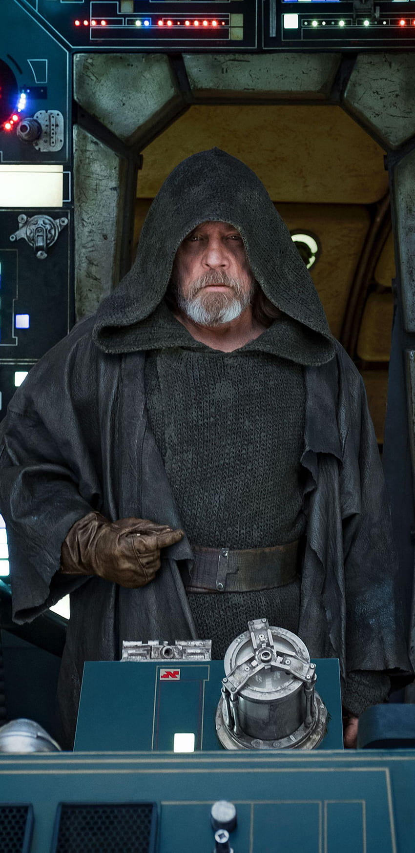 1440x2960 ​​Luke Skywalker W Star Wars Ostatni Jedi 2017 Samsung Tapeta na telefon HD