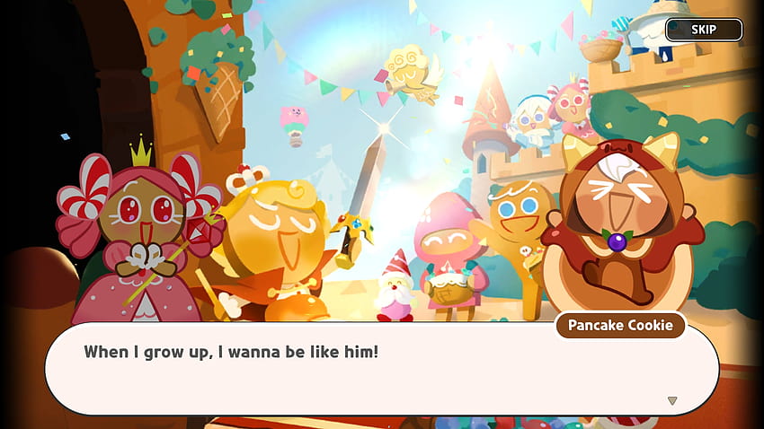 OMG PANCAKE COOKIE IS SO CUTE: CookieRunKingdoms HD wallpaper