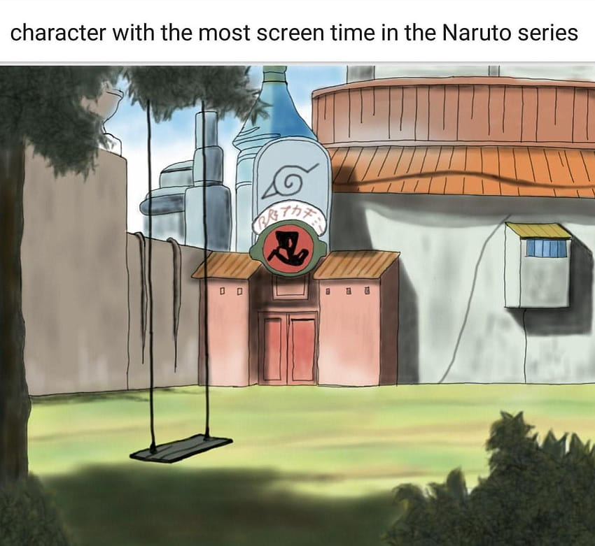 Naruto sur la balançoire posté par Christopher Walker Fond d'écran HD