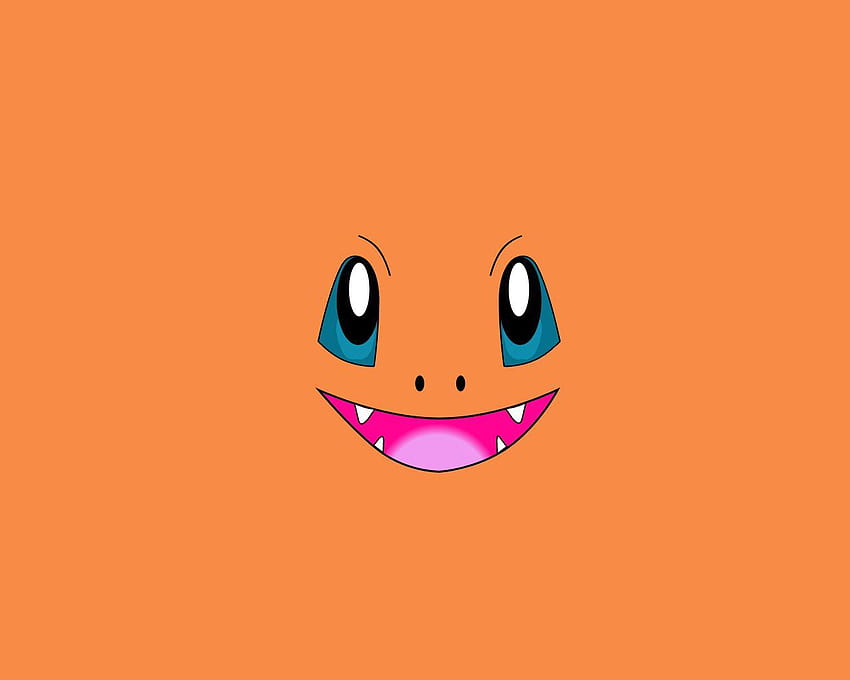 Pokemon Charmander, фонове, лице на покемон HD тапет