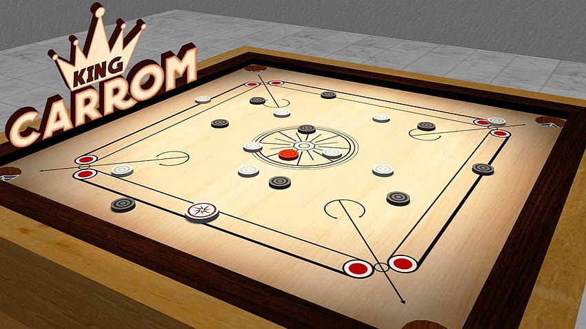 CARROM KING GAME APK – gry, carrom pool Tapeta HD