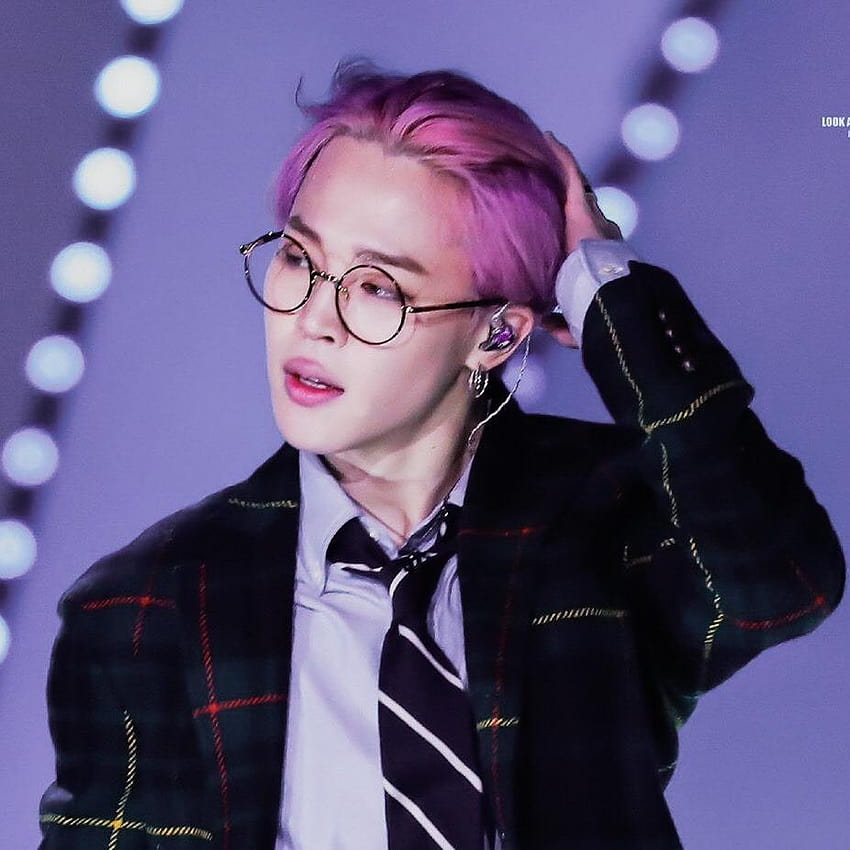 jimin purple hair, jimin 2019 HD phone wallpaper
