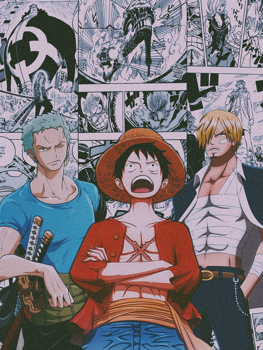 Trio of Monsters, iphone cute one piece wallpaper ponsel HD