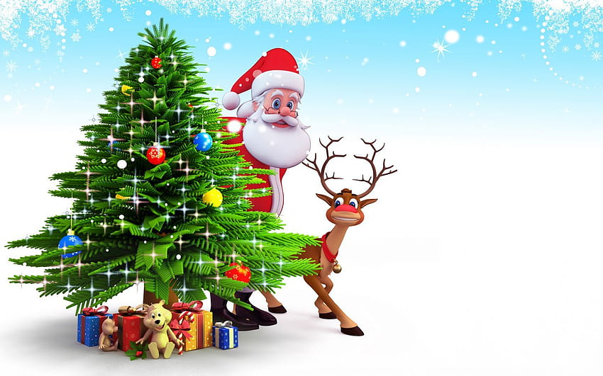  Descargar fondos de pantalla de navidad 3d gratis Feliz navidad 3d gratis nes HD wallpaper
