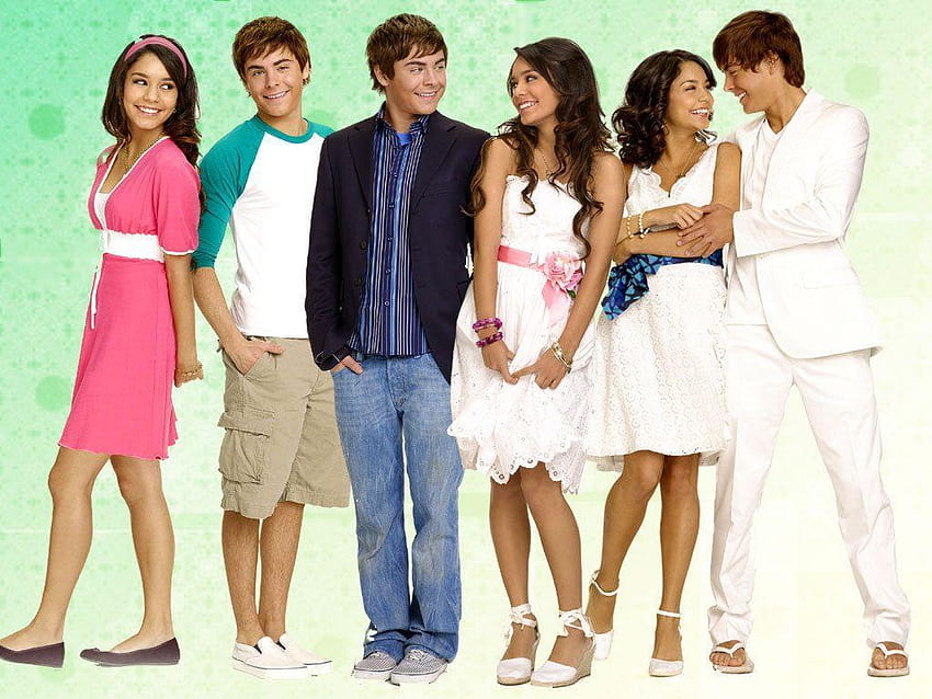 Zac Efron e Vanessa Hudgens High School Musical, High School Musical 4 East Meets West papel de parede HD
