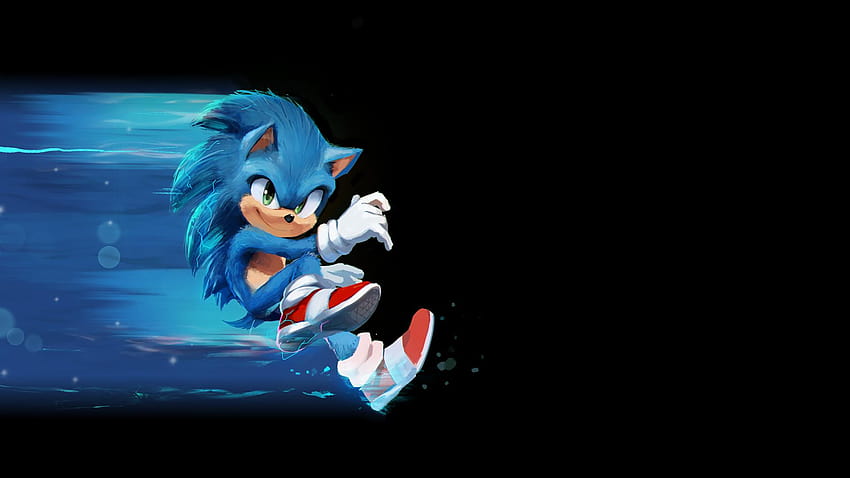 Sonic the Hedgehog Artwork , Movies, sonic the hedgehog movie HD wallpaper