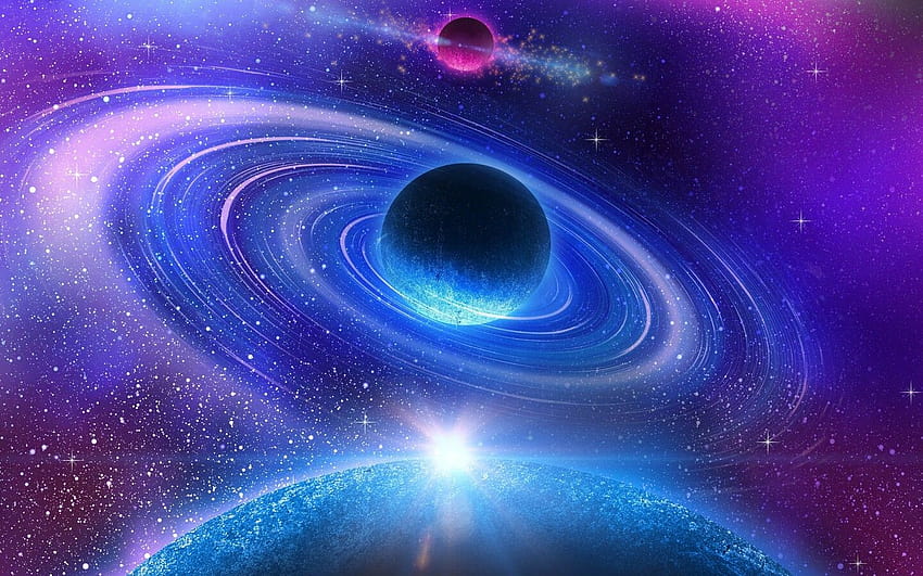 1440x900 Sistema Solare Arte Digitale Colorata Risoluzione 1440x900, Sfondi e, universo pianeta multicolore spazio Sfondo HD