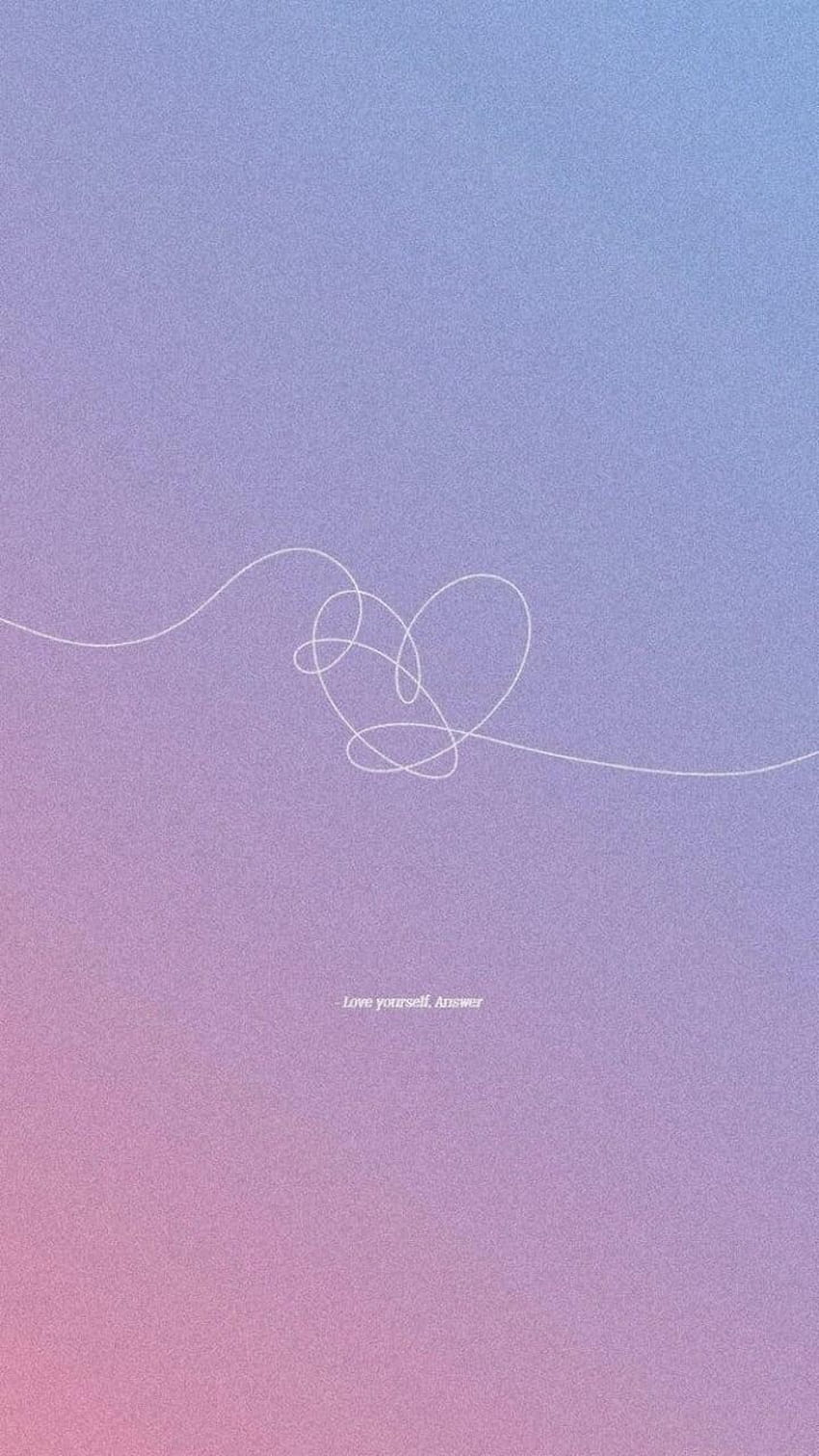 bts discovered by えめ, love yourself answer HD phone wallpaper