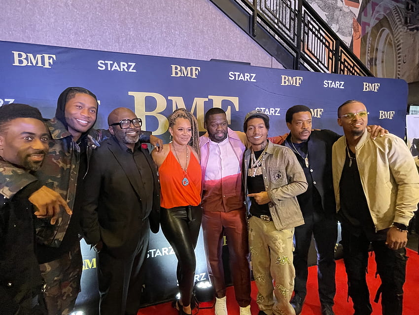 50 Cent's 'BMF' team celebrates premiere episode in Royal Oak – The ...