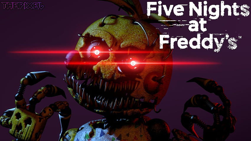 SFM FNAF) Nightmare Fredbear Poster by Mystic7MC on DeviantArt