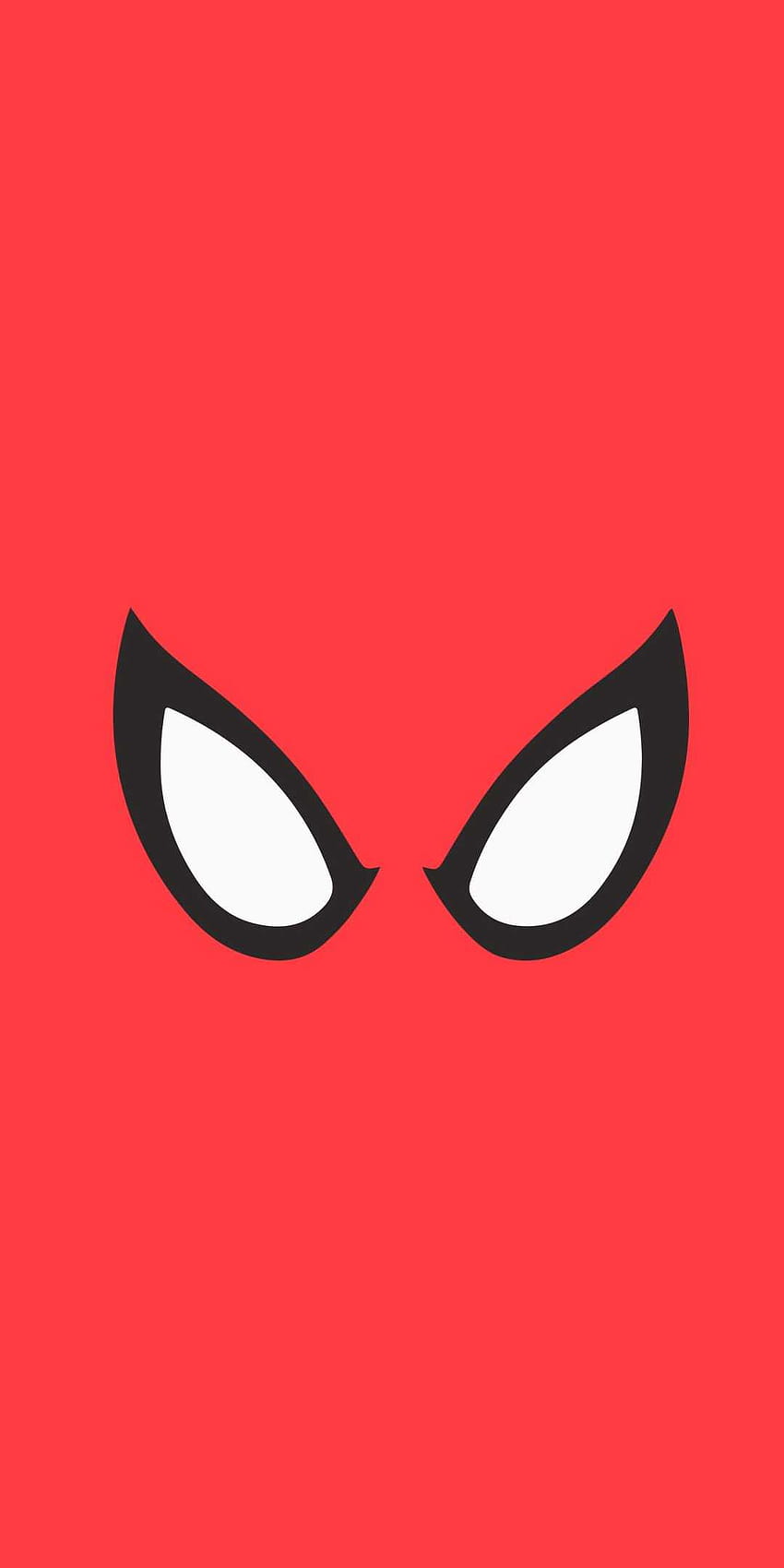 Spiderman Red Minimale Hintergründe, minimal 1080x2160 HD-Handy-Hintergrundbild