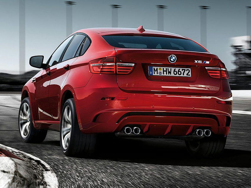 M SUV Red Color, bmw x6 red HD wallpaper |
