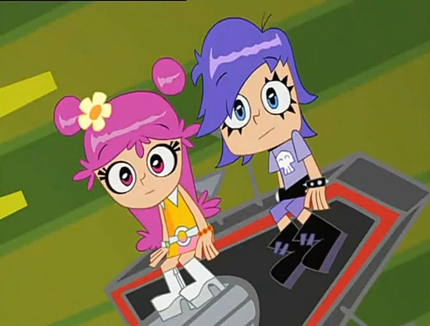 salut salut puffy amiyumi kaz Fond d'écran HD