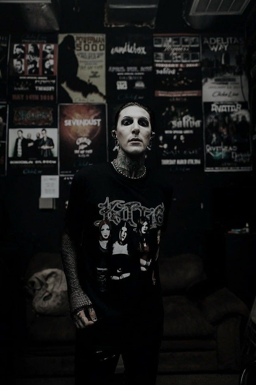 My Story As Metal Frontman 50 Chris Motionless Motionless In White   YouTube