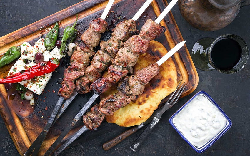 Makanan Yunani: 11 hidangan lezat yang perlu Anda coba, makanan dari Yunani Wallpaper HD