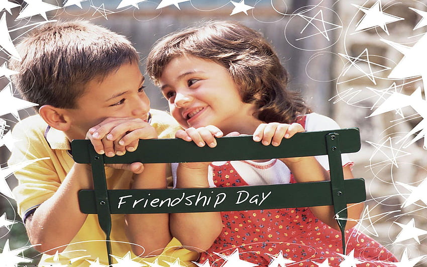 2 Happy Friendship Day with Quotes, best friends day HD wallpaper