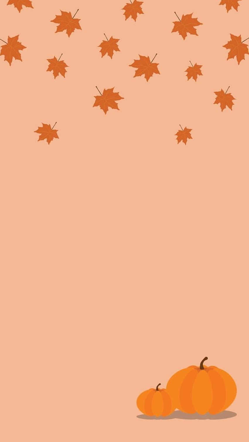 Autumn, halloween plain HD phone wallpaper