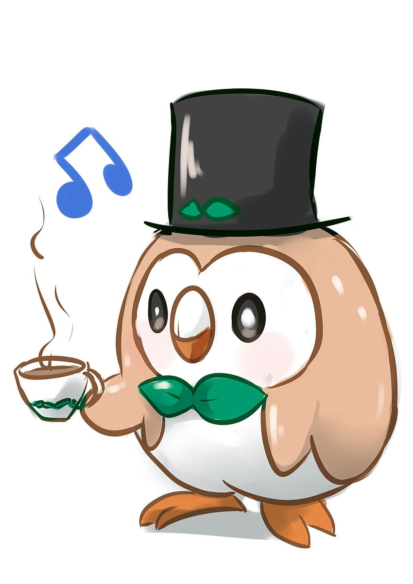 rowlet android HD phone wallpaper