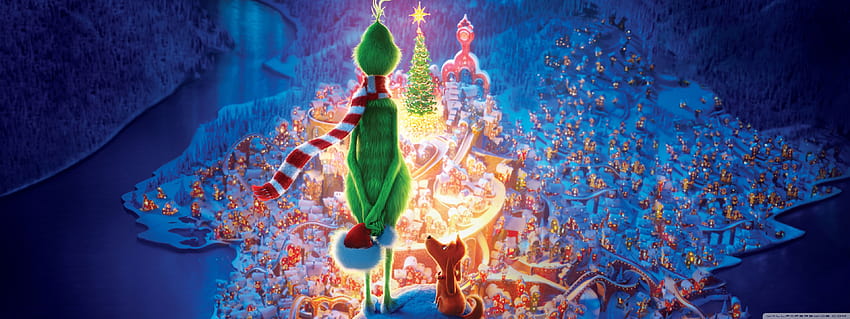 The Grinch Christmas holiday movie 2018 Ultra Backgrounds for U TV : Multi Display, Dual Monitor : Tablet : Smartphone Fond d'écran HD