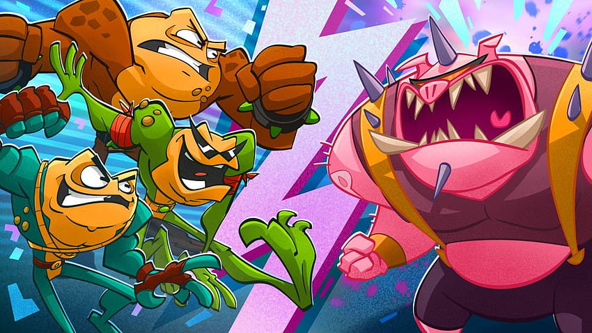 Battletoads Incoming! Anarchic Amphibians Arrive August 20 with Xbox Game Pass HD wallpaper