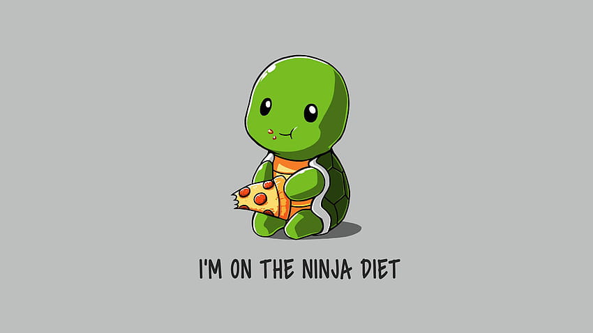 Humor, Tartaruga, Comendo Pizza, , Fundo, Af5qlg, tartarugas comendo papel de parede HD
