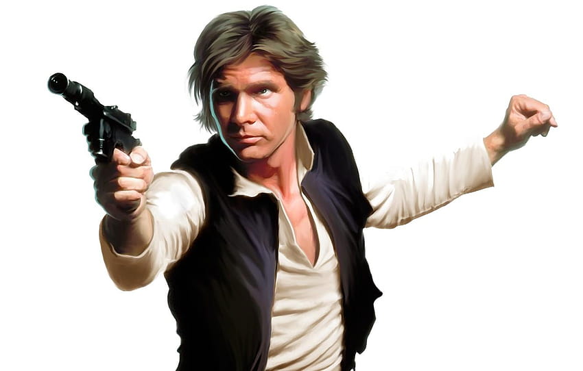 fiction, Star Wars, art, Harrison Ford, Han Solo Fond d'écran HD