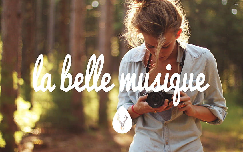 La Belle Musique with a grapher girl HD wallpaper